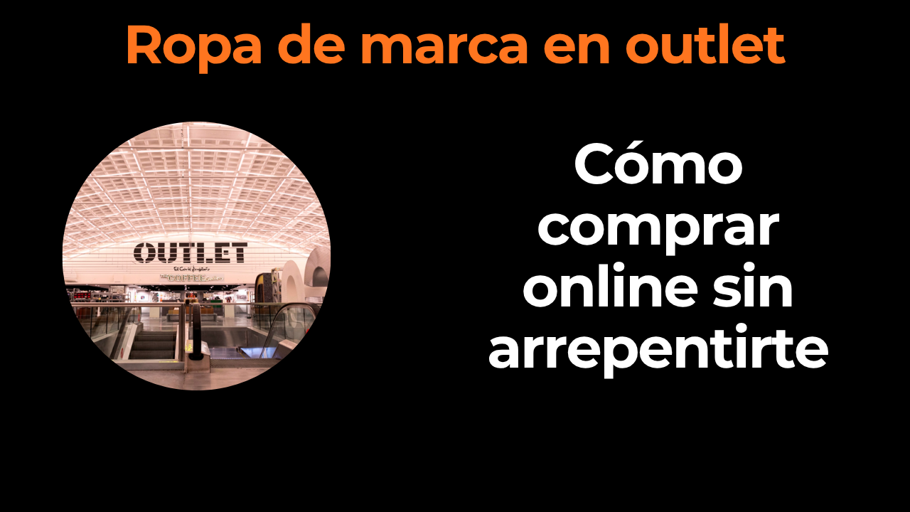 Cómo comprar ropa de marca en outlet online sin arrepentirte