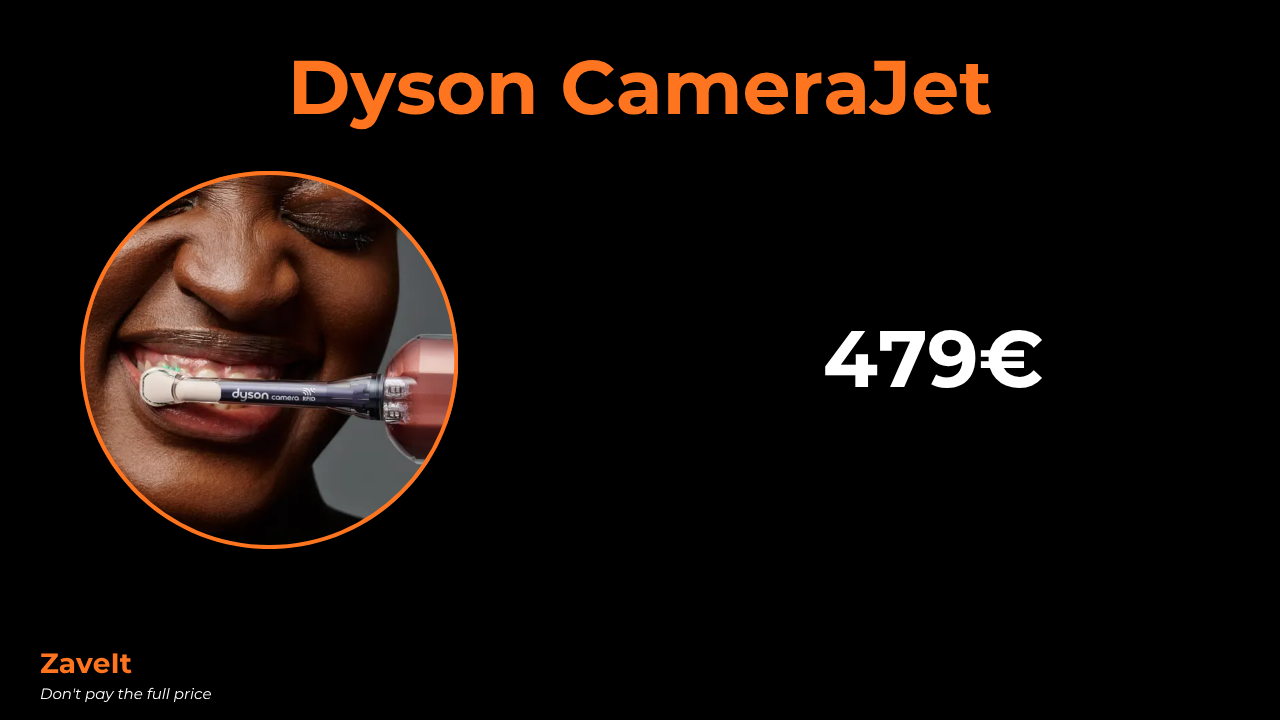 Dyson CameraJet: el cepillo de dientes con cámara e IA