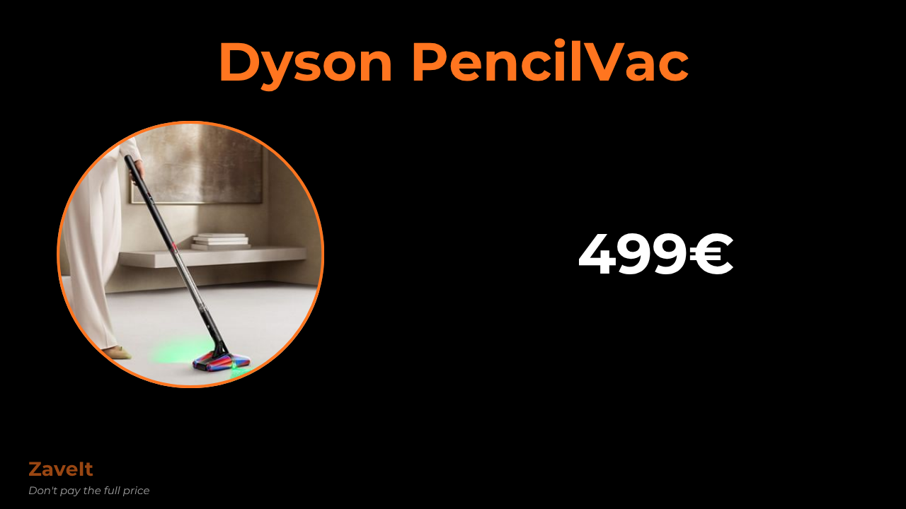 Dyson PencilVac: la aspiradora más fina, a examen