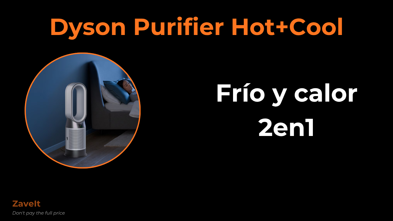 Dyson Purifier Hot+Cool: purificador y calefactor 2 en 1