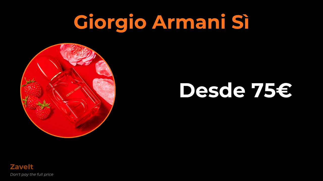 Giorgio Armani Sì: guía completa de sus 3 versiones