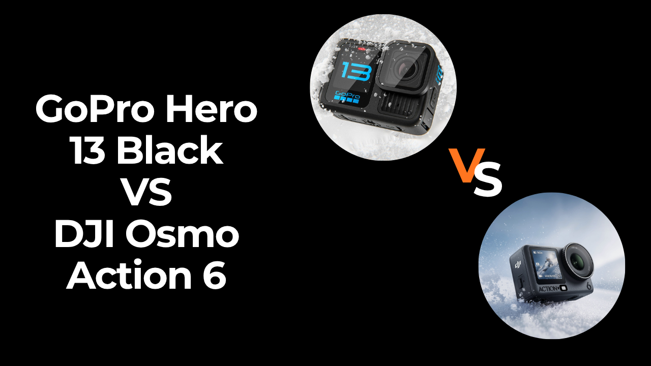 GoPro Hero 13 Black vs DJI Osmo Action 6: mejor cámara de acción
