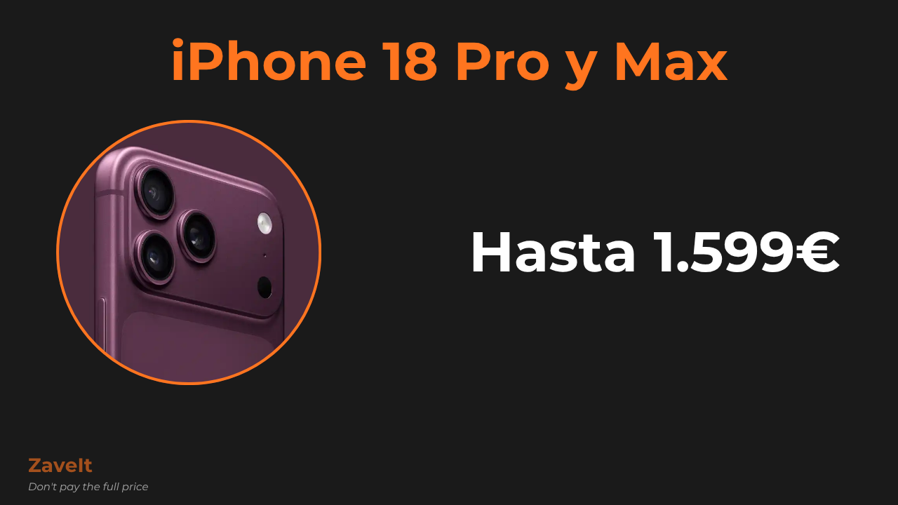 iPhone 18 Pro y Pro Max: filtraciones antes del lanzamiento