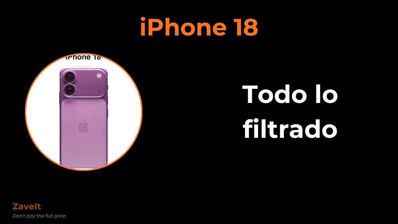 iPhone 18: todo lo que sabemos