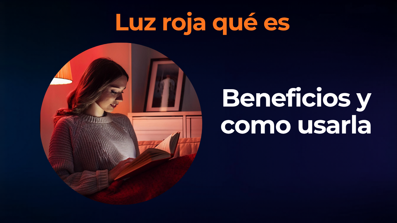 Luz roja para dormir: qué es, beneficios y cómo usarla en 2026
