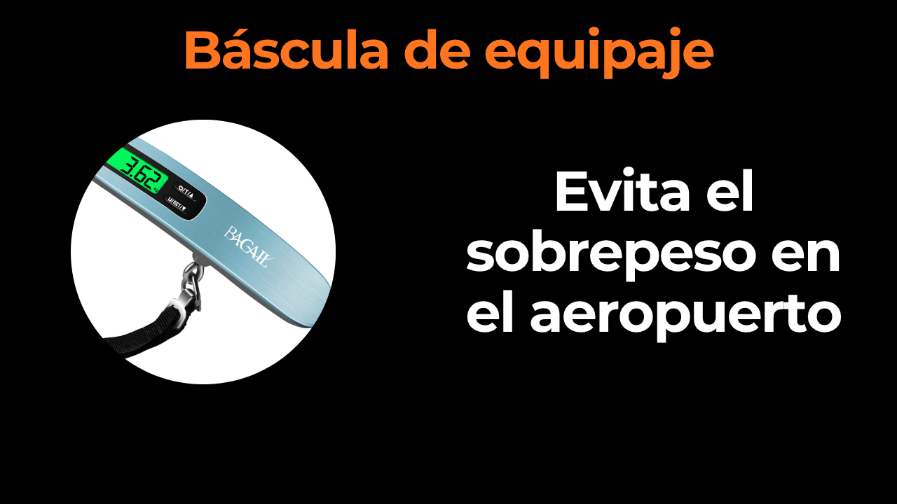 Báscula de equipaje: ahorra hasta 100€ en el aeropuerto