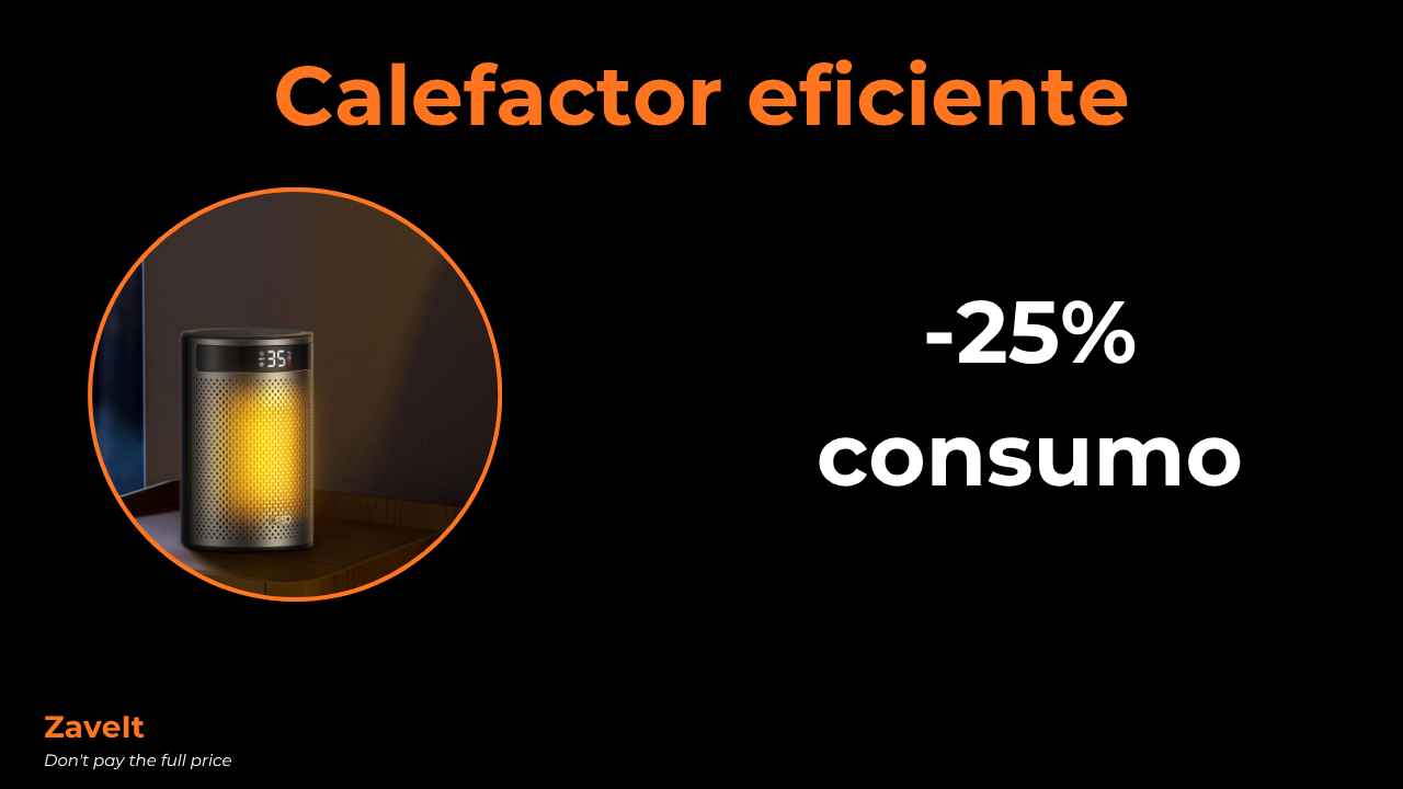 Mejor calefactor eléctrico eficiente 2026
