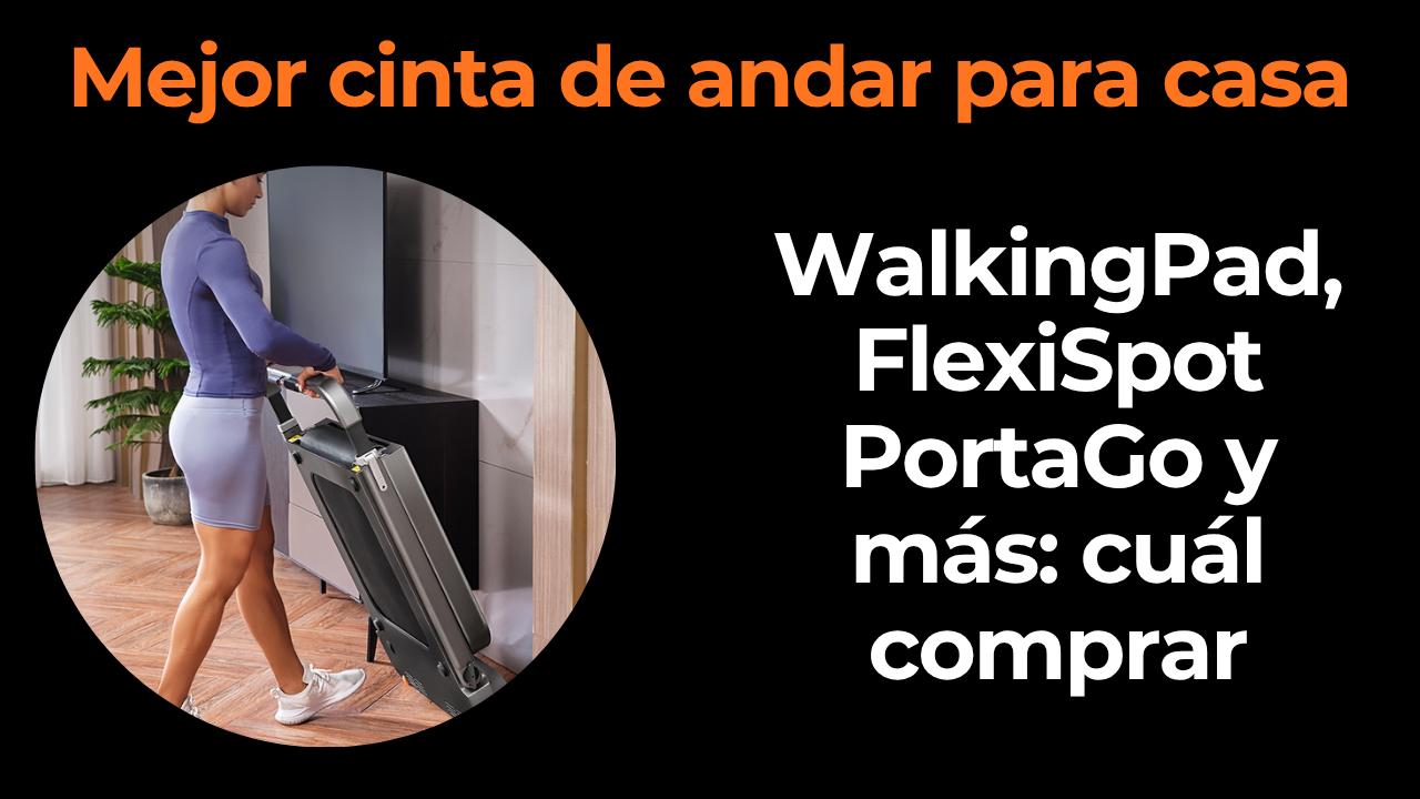 Mejor cinta de andar para casa: comparativa para teletrabajadores