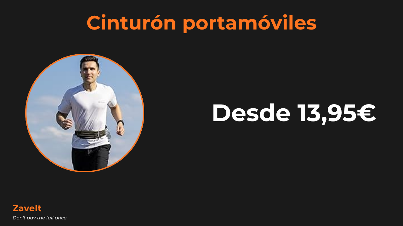 Mejor cinturón portamóviles para correr: guía de compra
