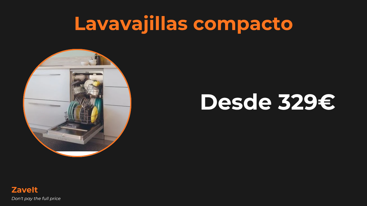 Mejor lavavajillas compacto: guía de compra