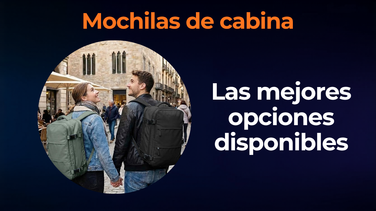 Mejor mochila de viaje para cabina: guía de compra 2026