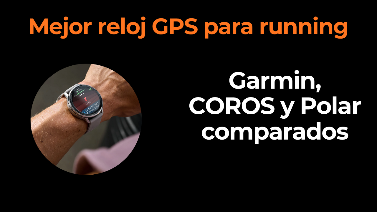 Mejor reloj GPS para running