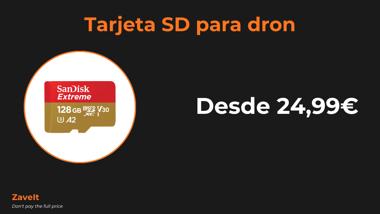 Mejor tarjeta SD para cámara y dron: guía de compra