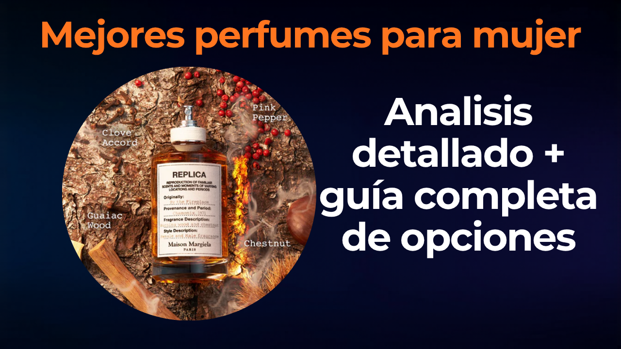 Mejores perfumes para mujer: guía de compra completa