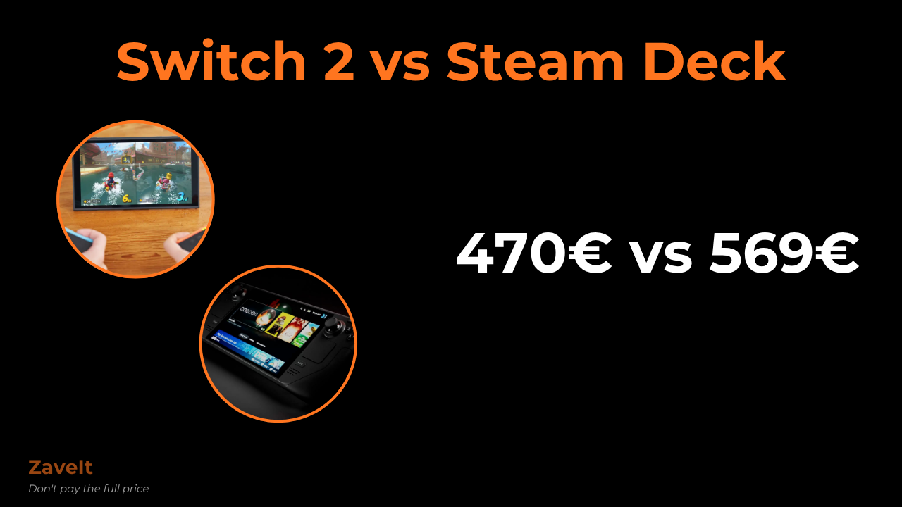 Nintendo Switch 2 vs Steam Deck OLED: ¿cuál comprar?