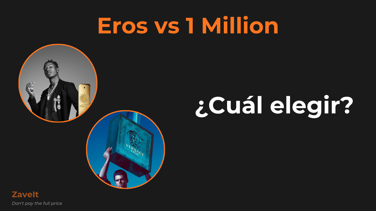Versace Eros vs Paco Rabanne 1 Million: cuál elegir